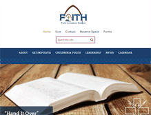Tablet Screenshot of faithlc.com